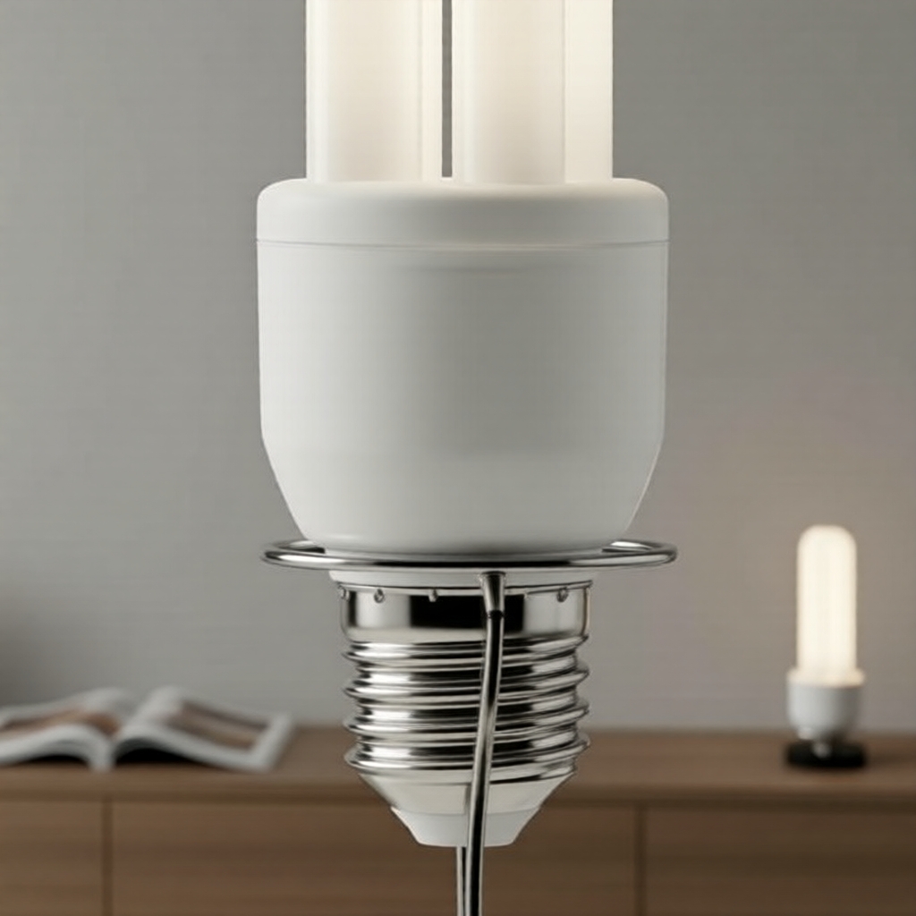 หลอดไฟฐานเกลียว CFL E27 กําลังไฟ 11W/14W/18W ประหยัดพลังงาน แสงขาว ใช้ใส่ไฟฉายได้