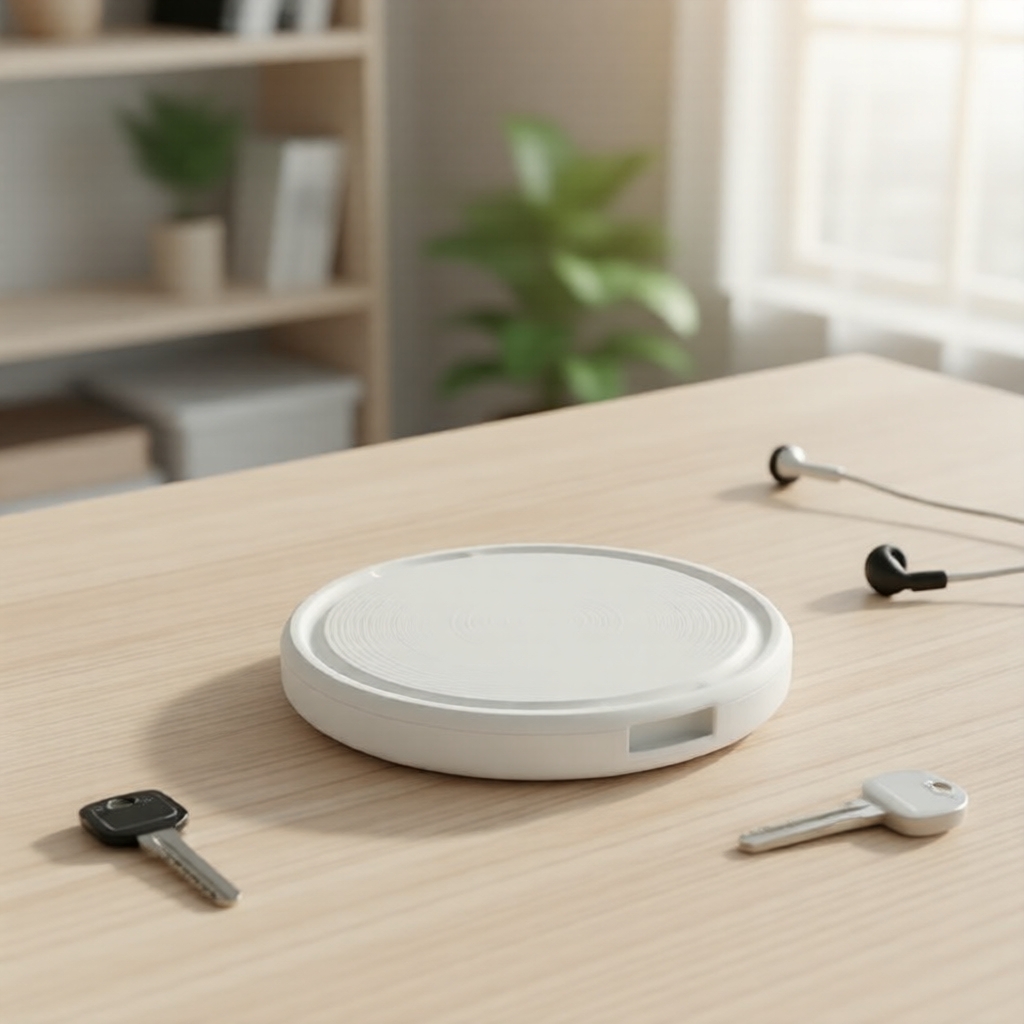 ตัวติดตาม GPS บลูทูธสําหรับ Android - สีขาว