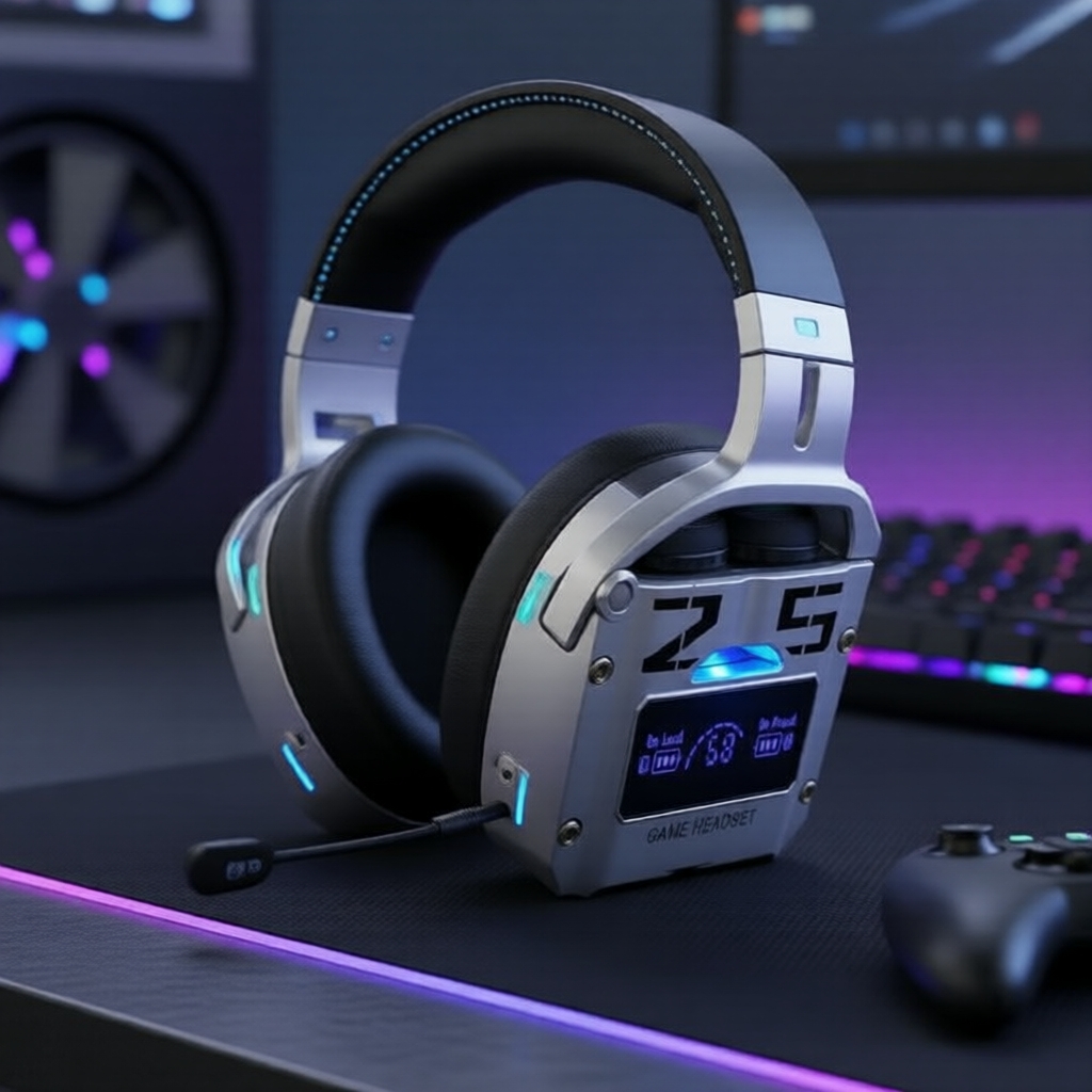 Senbenbao M25 TWS หูฟังบลูทูธกันน้ํามาตรฐาน 5.3 พร้อมจอ LED และเคสชาร์จ