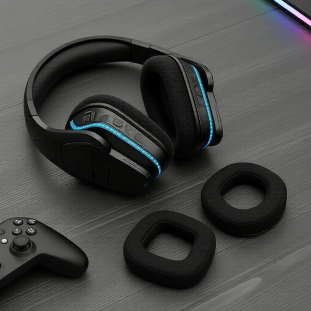 อัปเกรดเบาะครอบหู Logitech G231/G433/G533/G633/G635 - แผ่นรองตาข่ายขั้นสูงจาก Gvoears