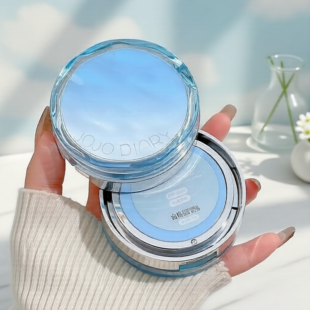JOJO DIARY คุชชั่น BB เกลเซอร์บลู – เนียนนุ่มชุ่มชื้น ปกปิดธรรมชาติ ไม่หนา เหมาะใช้ทุกวัน