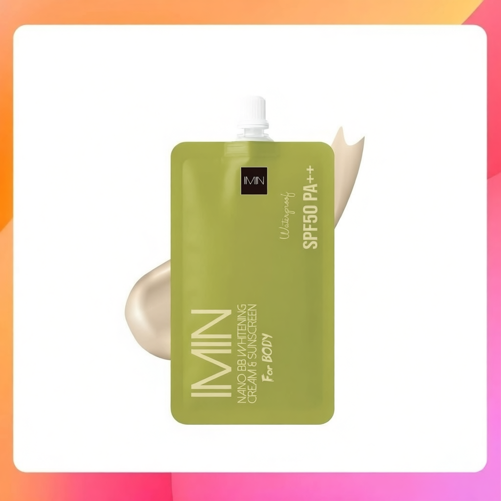 IMIN Nano BB Whitening Cream & Sunscreen 8g 1ซอง
