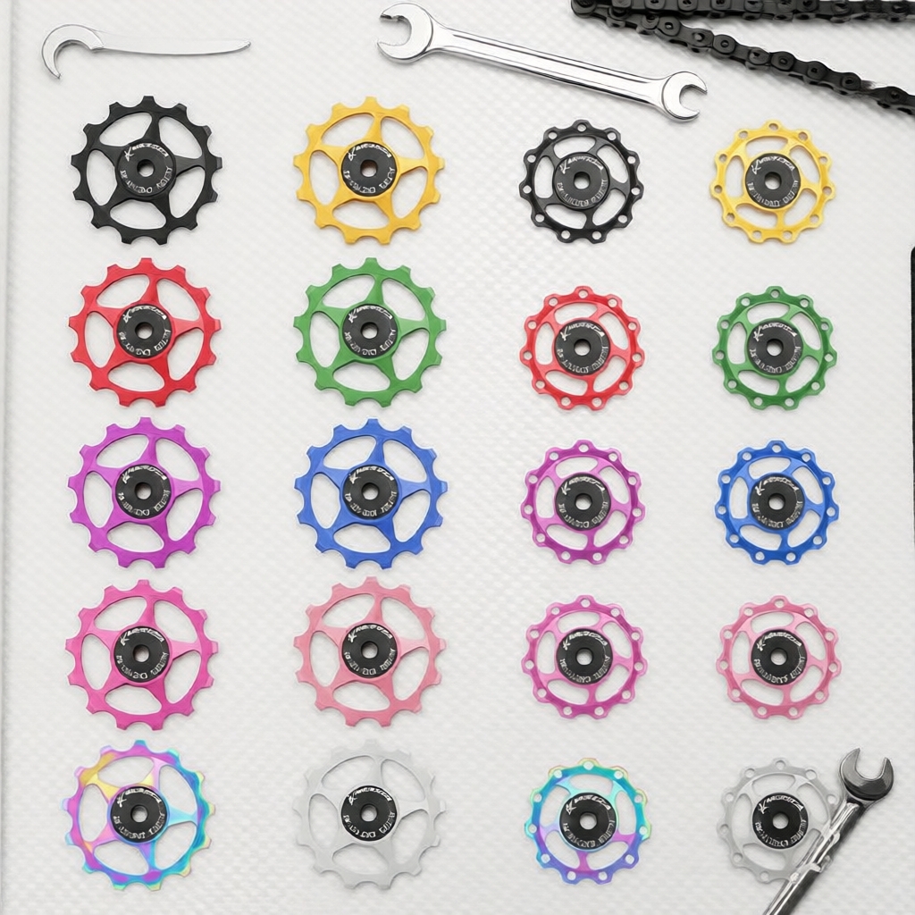 ล้อรอกตีนผีจักรยานเสือหมอบ MEROCA 11T/13T โลหะ แบริ่ง พูลเลย์