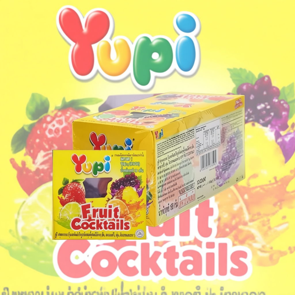 Yupi Jelly หลากหลายรูปแบบ แพ็ค12ชิ้น