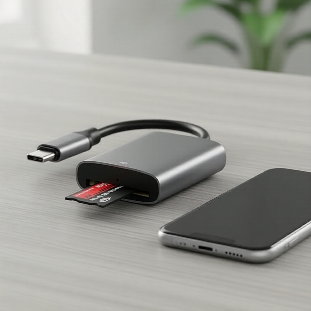 เครื่องอ่านการ์ด USB-C ไปยัง Memory Stick MS สําหรับ iPhone 15/MacBook Pro/Air 2023