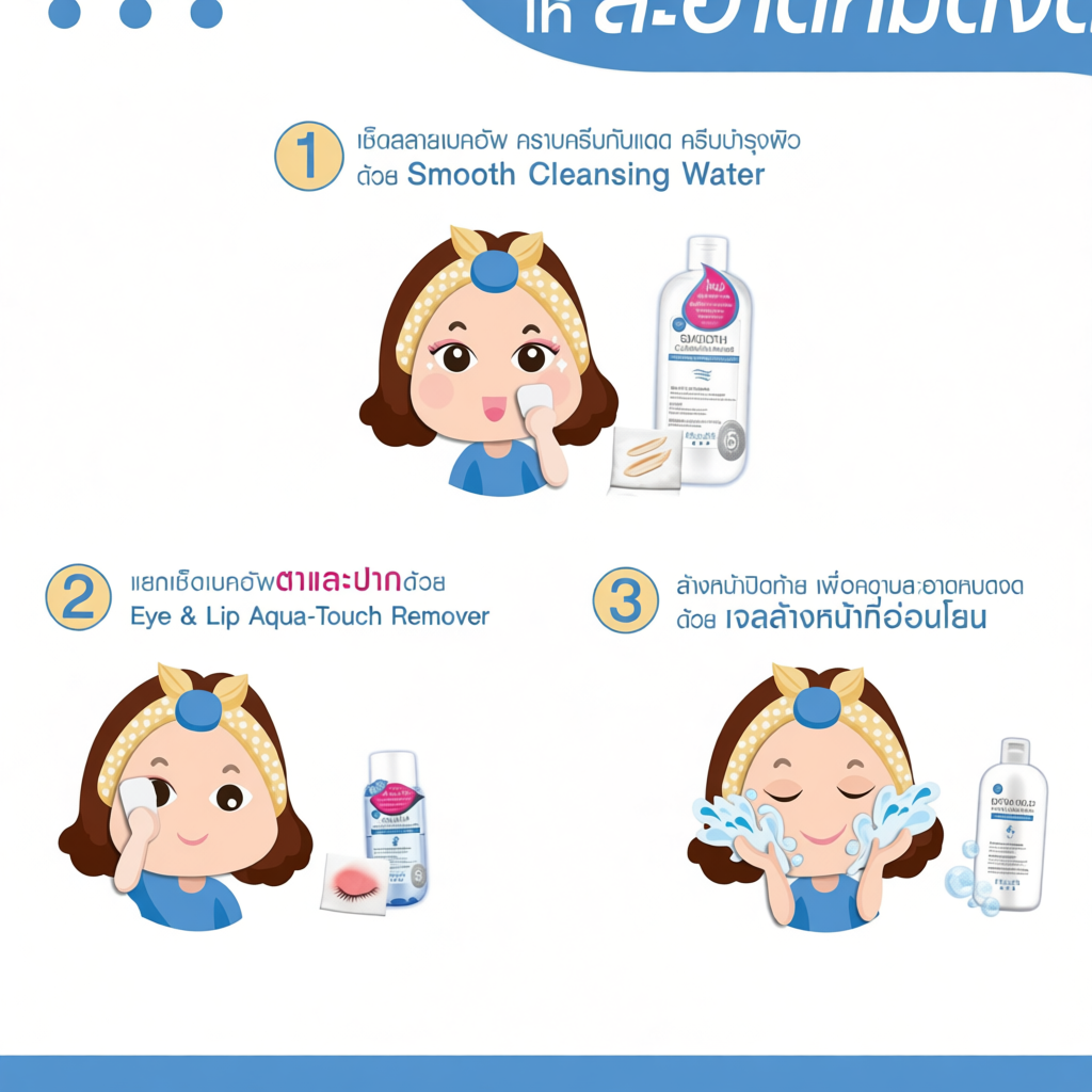 เจลล้างหน้า MizuMi 100ml สูตรอ่อนโยน ไม่มีสบู่และซัลเฟต