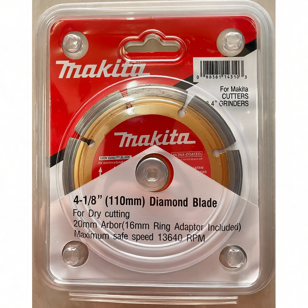 ใบตัดปูน MAKITA 4 นิ้ว ตัดได้หลากหลายวัสดุ