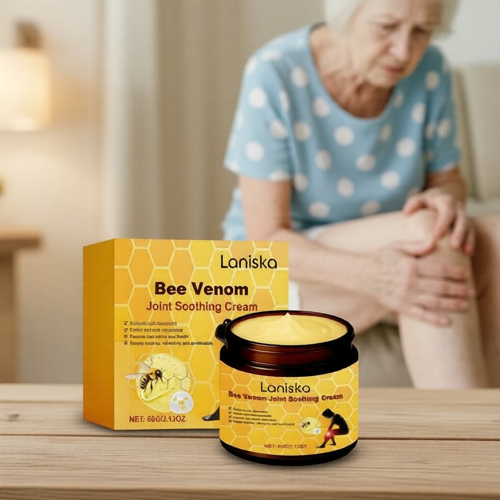 ครีมพิษผึ้ง 60 กรัม ผสมอาร์นิกา, MSM, คอลลาเจน บรรเทาอาการปวดกล้ามเนื้อและข้อ