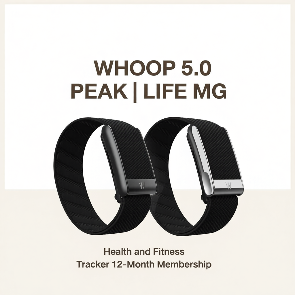 WHOOP 5.0 Peak / Life MG Health and Fitness Wearable