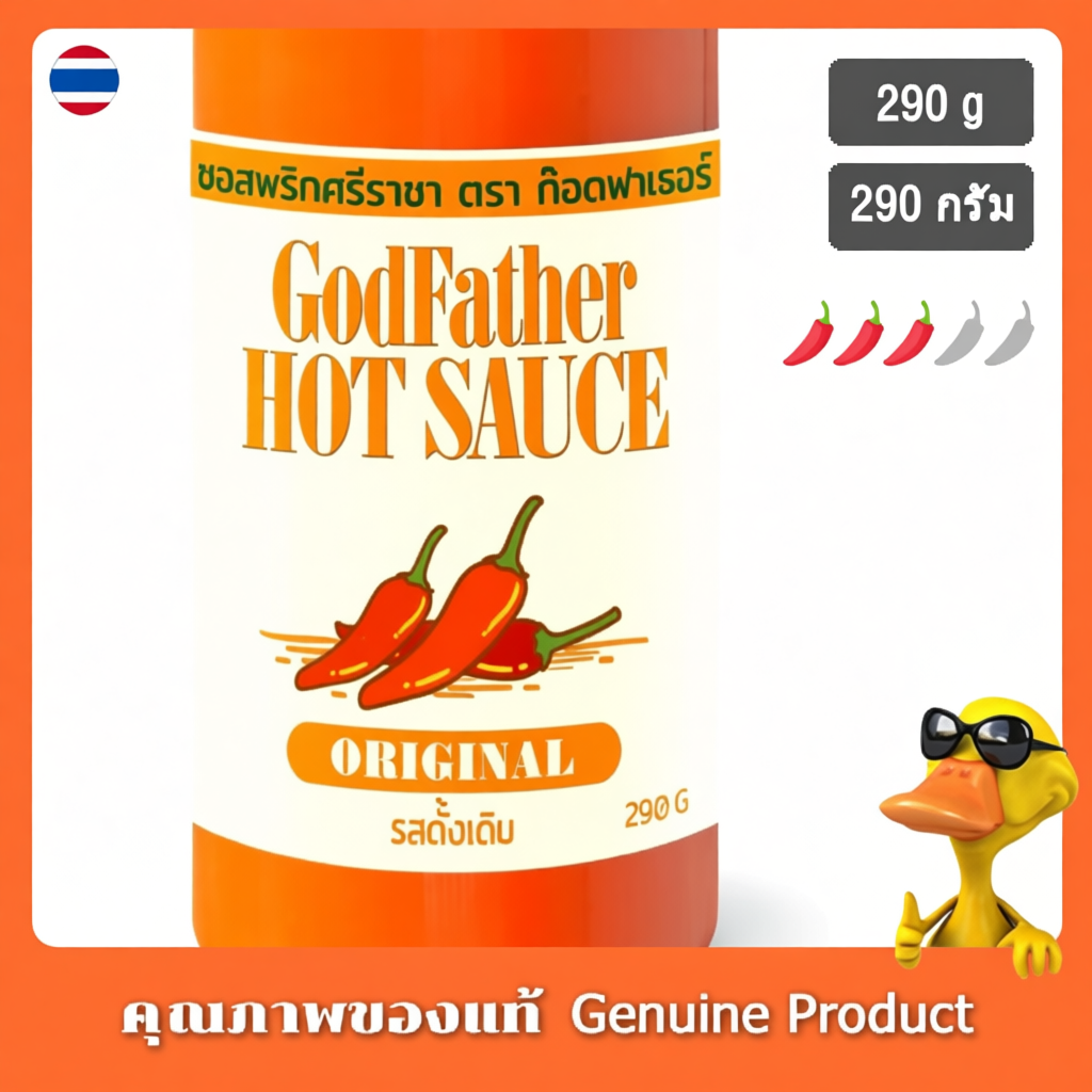 Godfather Sriracha Hot Sauce Original 290g