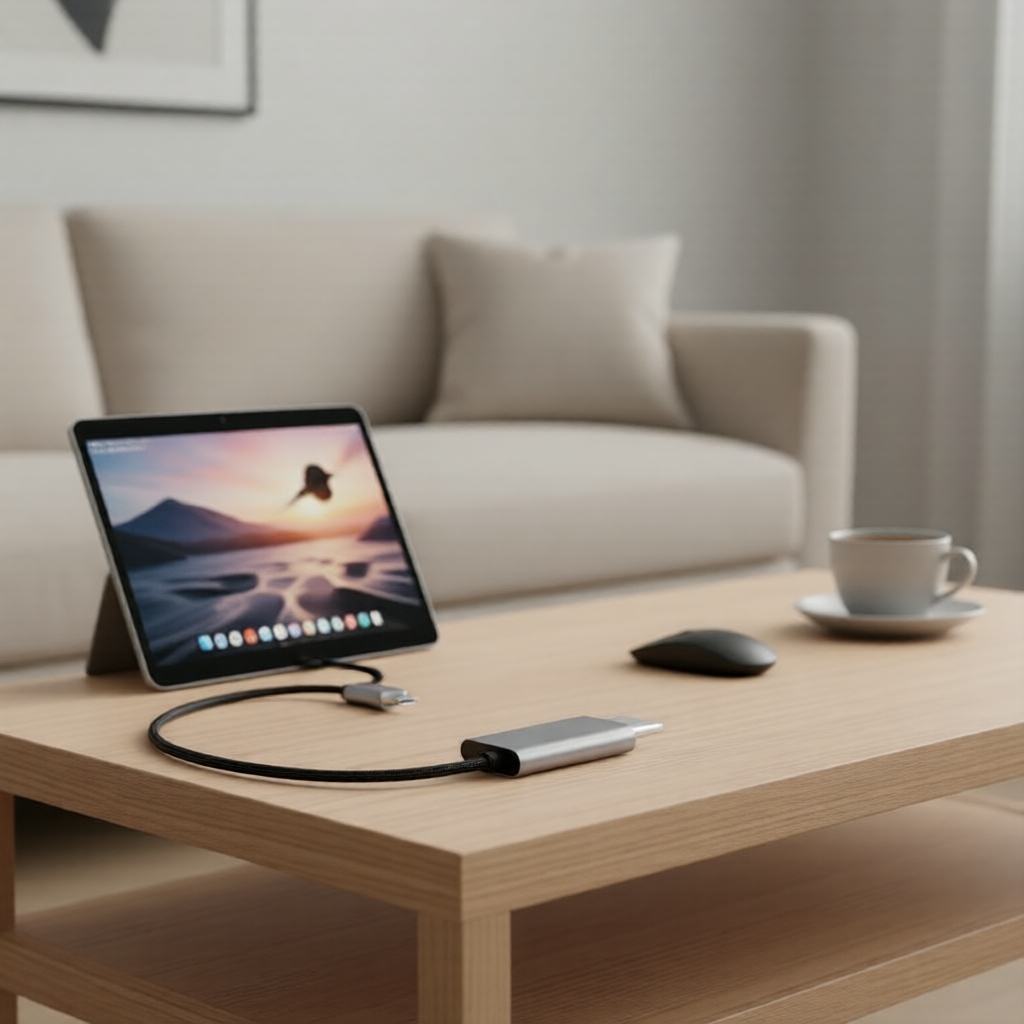 สายแปลงสัญญาณ 2-in-1 USB-C/Micro USB เป็น HDMI HD TV Pro Display Dongle รุ่น LD39