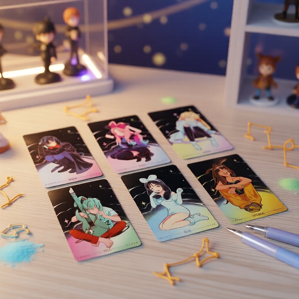 ชุดโฟโต้การ์ดพรีเมียมซีรีส์ ALNST จาก Alien Stage Rabbit – แพ็ค 6 ใบ