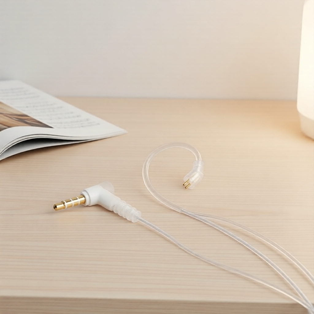 KBEAR ST10 ไม่มีสายเปลี่ยนไมค์สําหรับ KZ ZSN PRO X & KZ 2PIN-Z KZ-B KZ-C