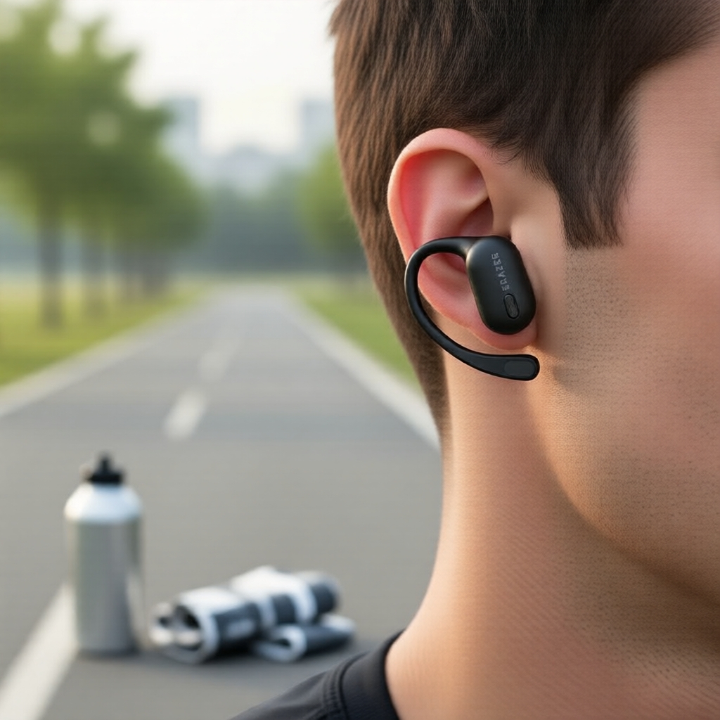 หูฟังไร้สาย Erazer XF38 AI实时翻译,บลูทูธ 5.4, จอแสดงผล LED, หูฟังธุรกิจพร้อมไมค์สําหรับการโทรเสียงคมชัด