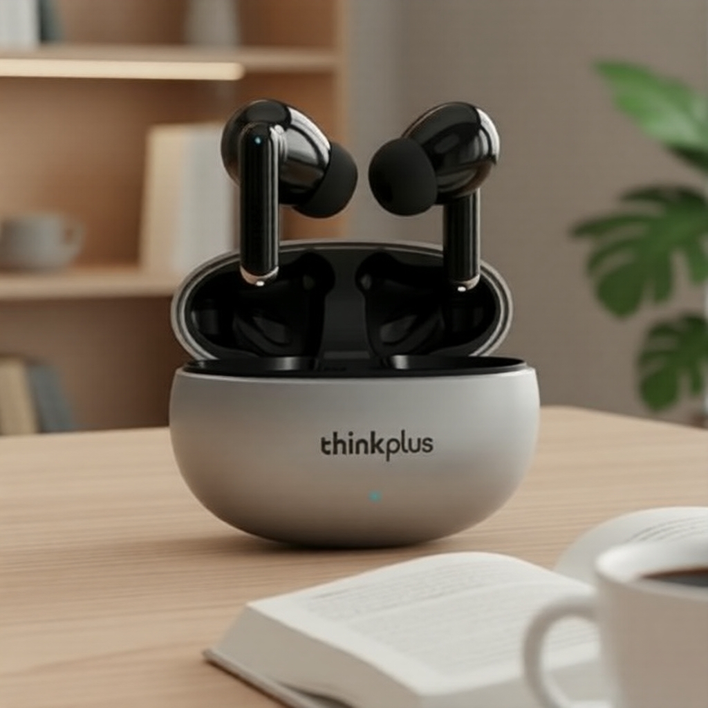 หูฟังบลูทูธสเตอริโอ Lenovo XT88, สําหรับเกมมิ่งและออกกําลังกาย, มีไมโครโฟนและตัดเสียงรบกวน