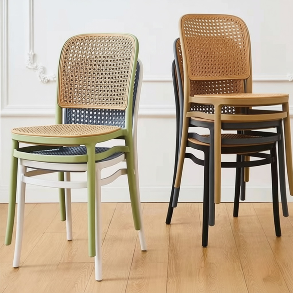 เก้าอี้พลาสติกหวายเทียม รุ่น F 815