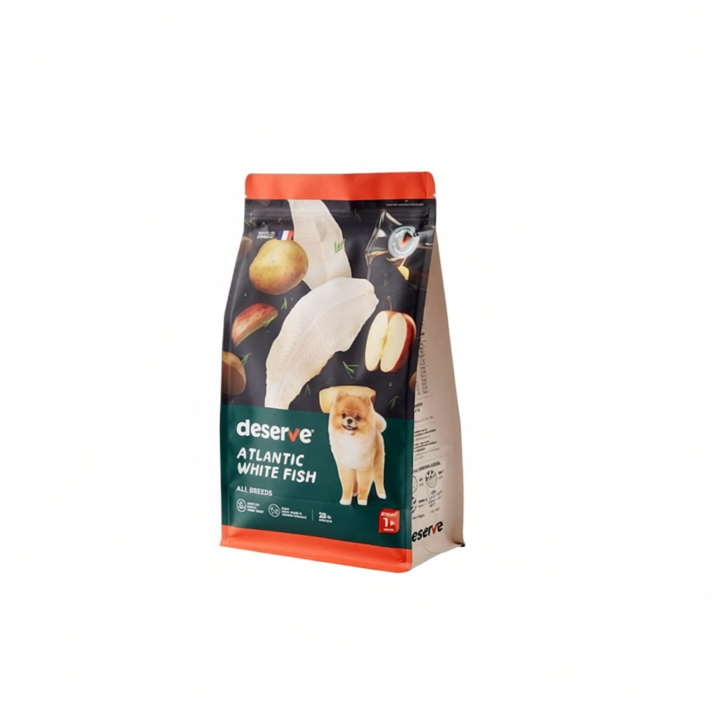 [PETClub] deserve Holistic - อาหารเม็ดสุนัข สูตรปลาเนื้อขาว 1.5kg.