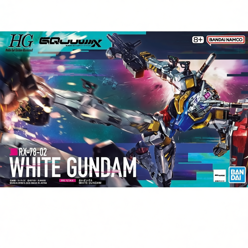 โมเดล HG GQ 1/144 White Gundam