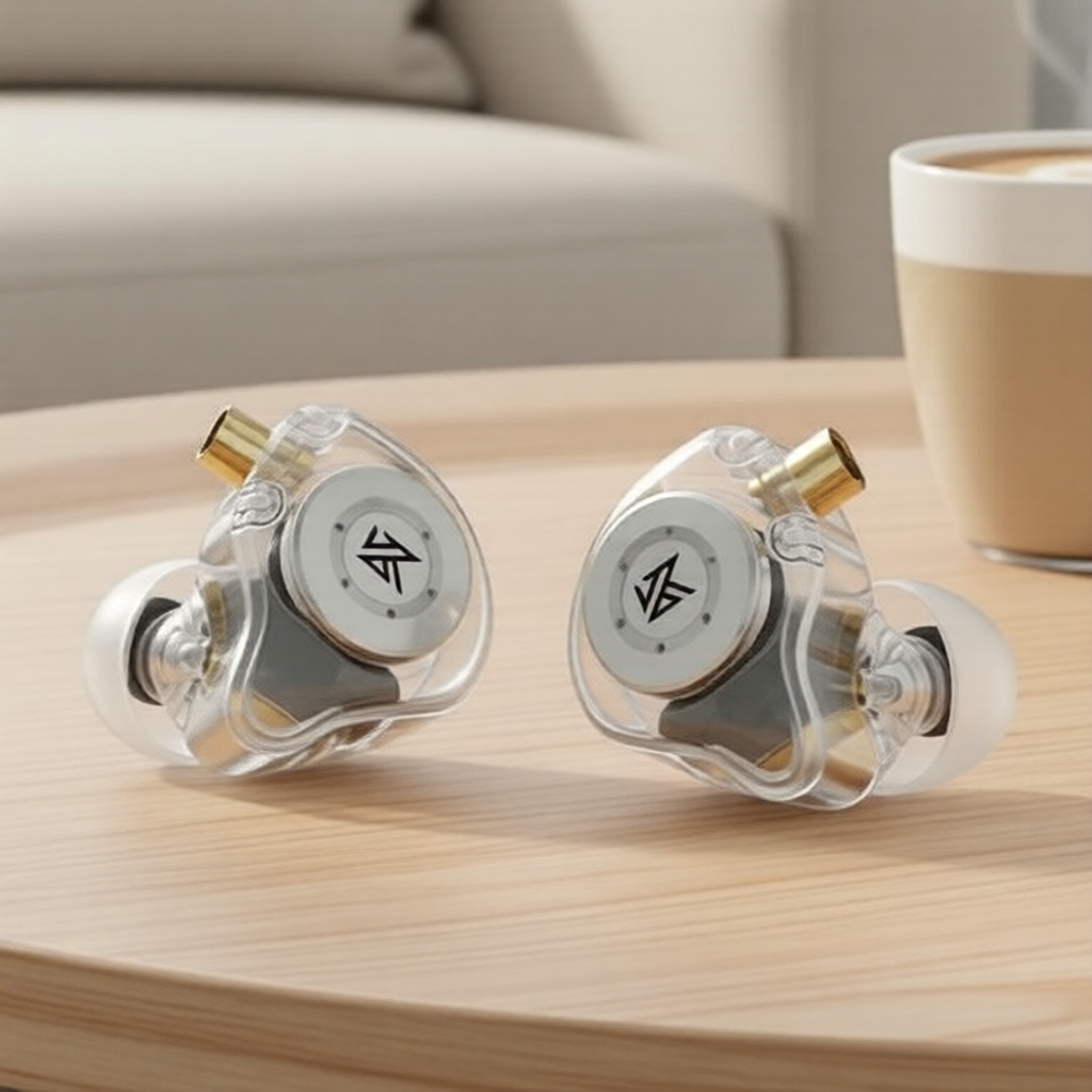 หูฟังมีสาย/ไร้สาย KZ EDX Pro TWS, เสียงความละเอียดสูง, ลดเสียงรบกวน, สนทนาเสถียร, กันน้ํา