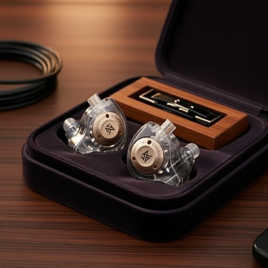 หูฟังมีสาย KZ EDX PRO X เบสไดนามิก HiFi, ตัดเสียงรบกวน, อินเอียร์ สําหรับฟังเพลงและออกกําลังกาย