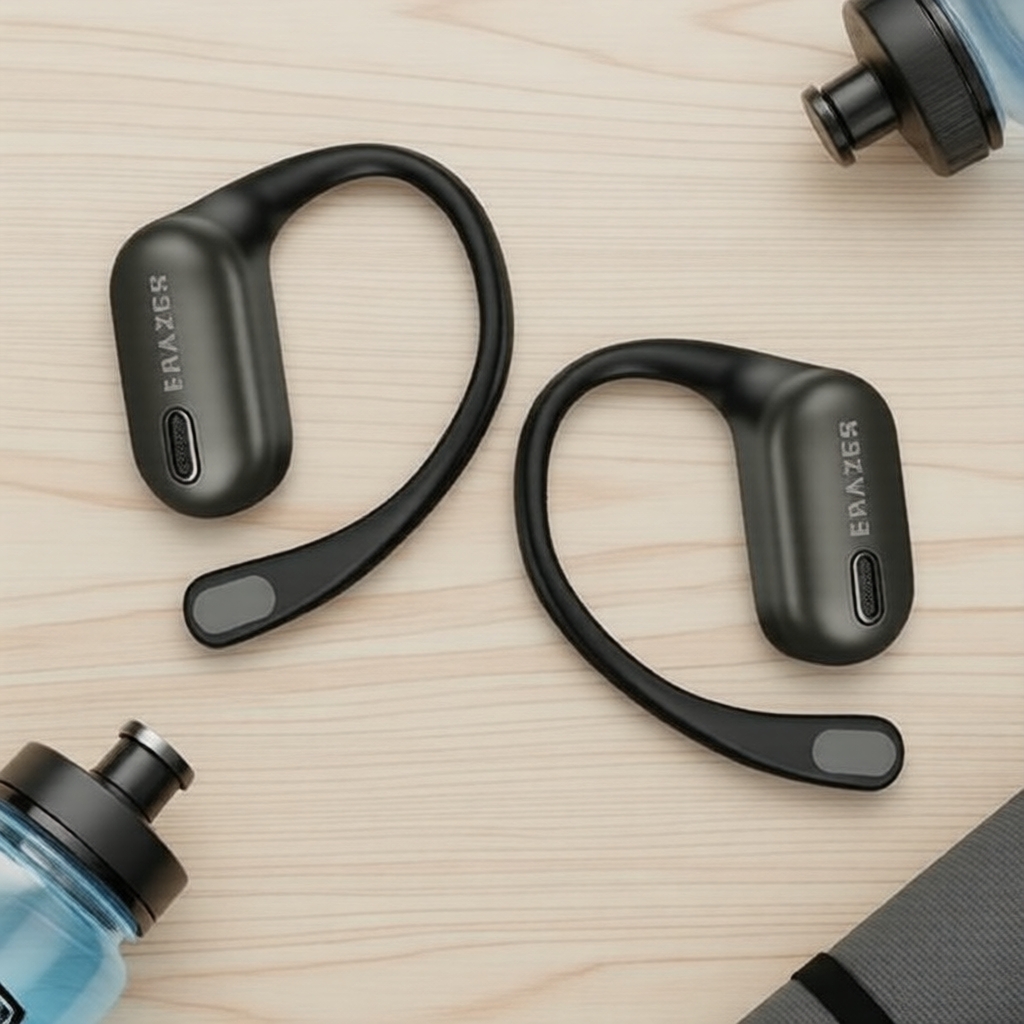 หูฟังไร้สาย ERAZER XF38 AI: Bluetooth 5.4, แปลแบบเรียลไทม์, หน้าจอ LED, ไมโครโฟนระดับธุรกิจ