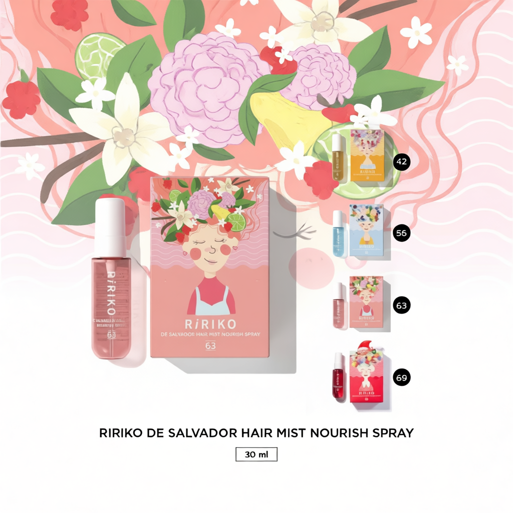 RIRIKO DE SALVADOR HAIR MIST NURISH SPRAY สเปรย์ผมหอม บำรุงผม