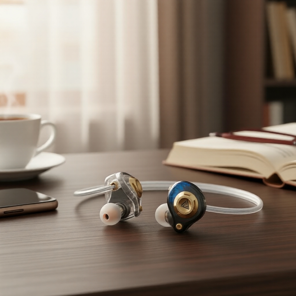 QKZ AK6 Lucky หูฟัง: ไดนามิกไดร์เวอร์ HiFi, สวิตช์ 3 โหมด, ปรับอัตโนมัติ, เชื่อมต่อสะดวก