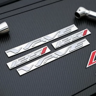สติกเกอร์โลโก้ 3D นุ่ม เข้ากันได้กับ Honda Wave 125i
