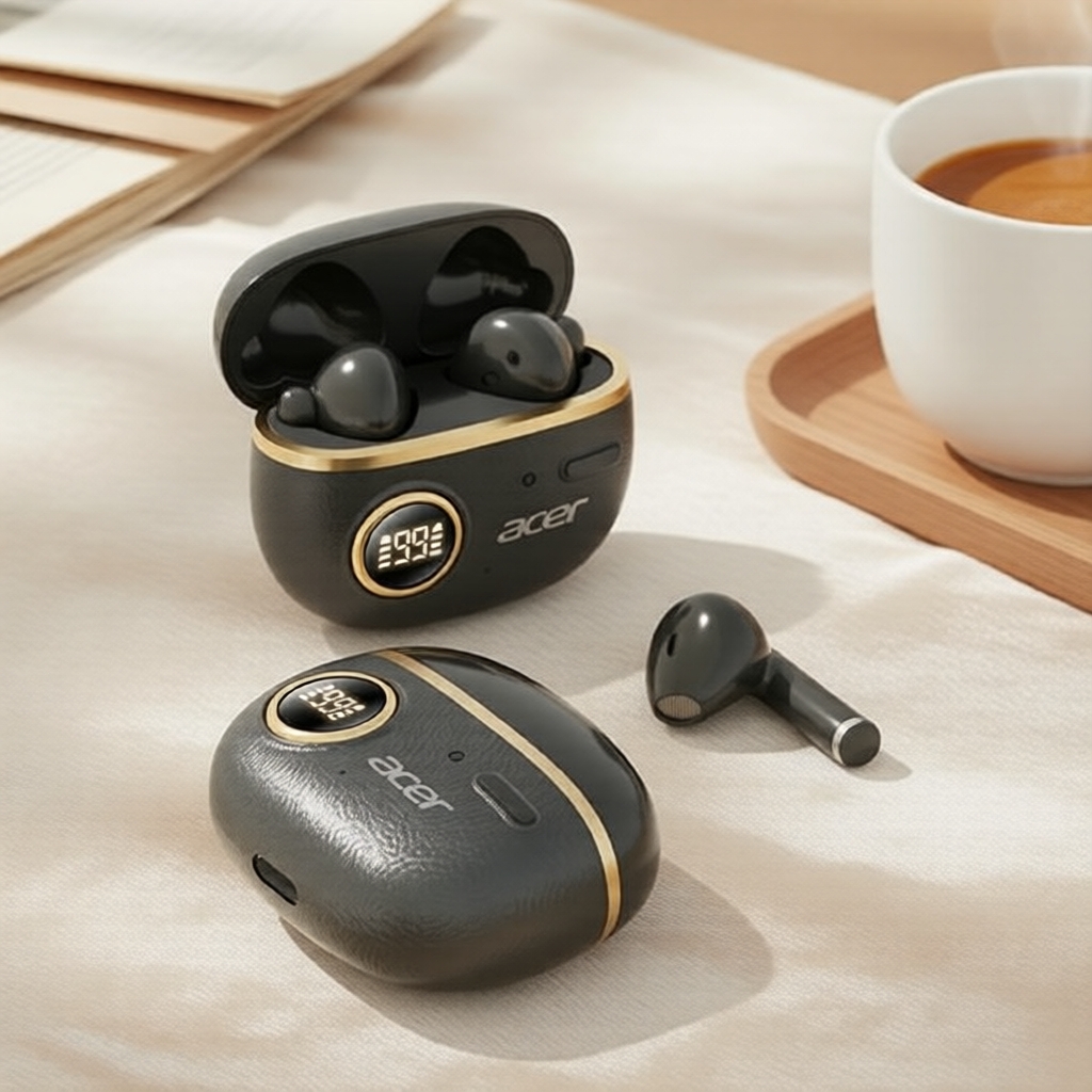 หูฟังบลูทูธแบบหนีบหู Acer OHR544 เสียง HiFi แบบเปิดหู เหมาะสําหรับกีฬาและการวิ่ง