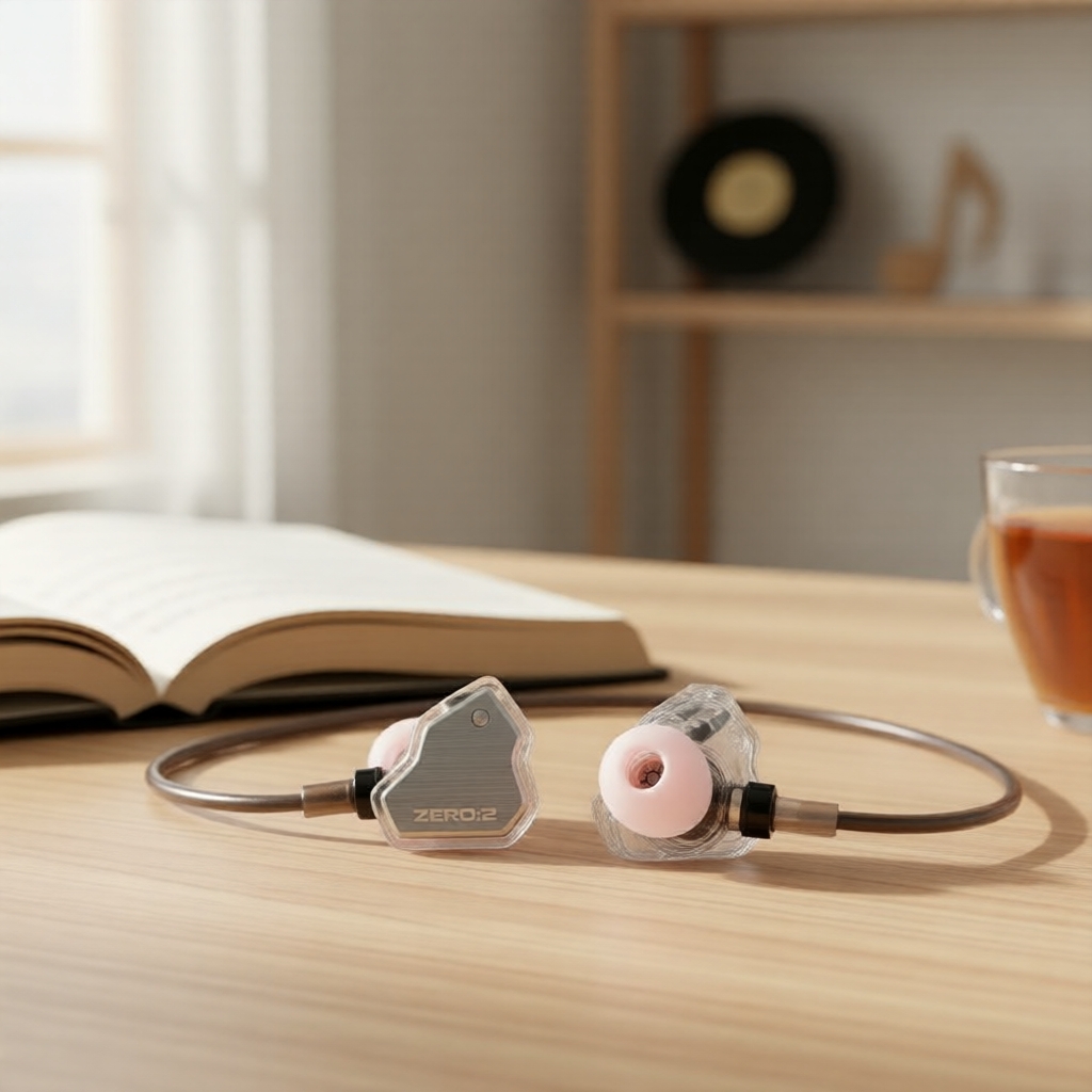 หูฟังมีสาย Zero 2/Zero X Crinacle 10 มม. ไดร์เวอร์ไดนามิก อินเอียร์ มอนิเตอร์, หูฟังเกมมิ่ง พร้อมสาย