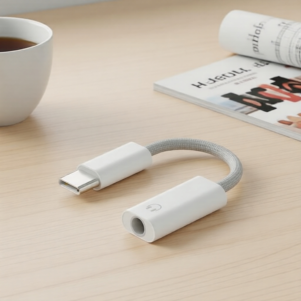 อะแดปเตอร์ HiFi USB-C เป็นช่องเสียบแจ็ค 3.5 มม. พร้อมชิป DAC สําหรับ iPhone