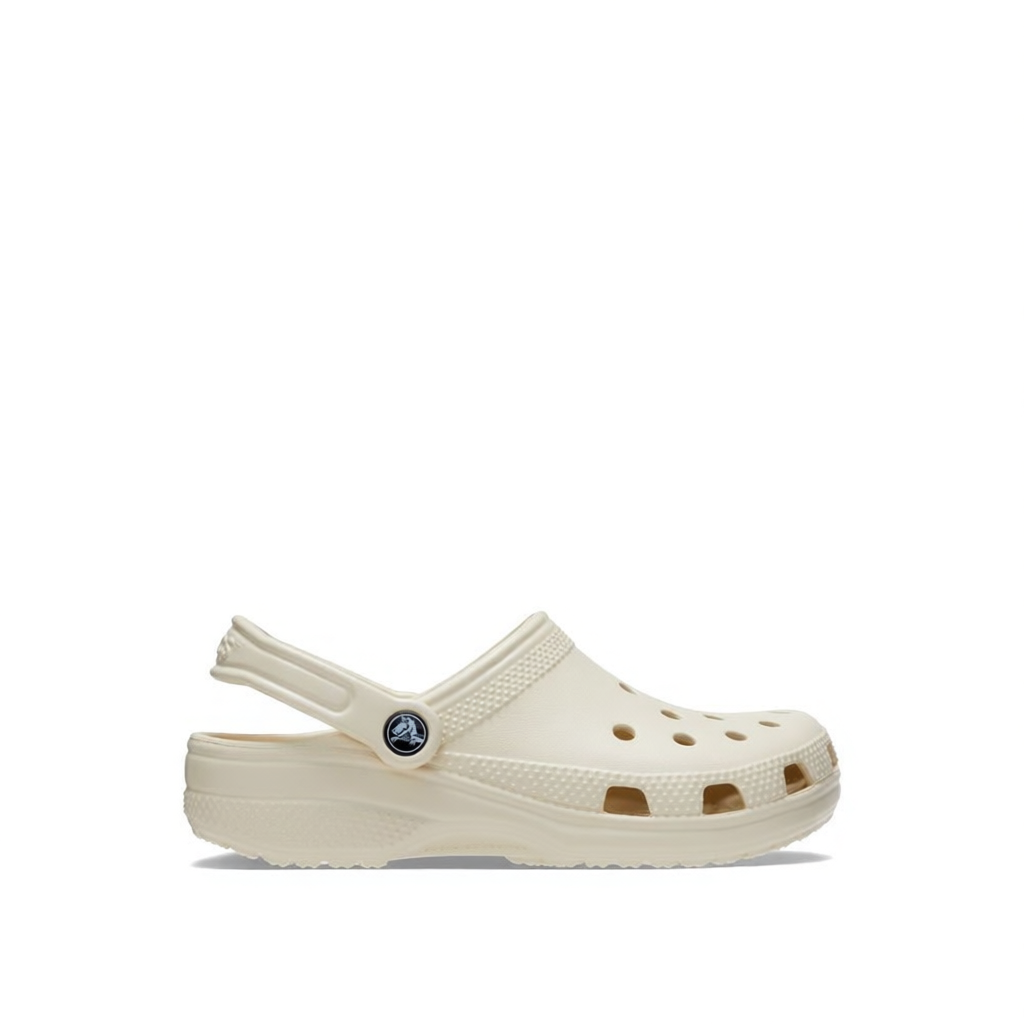 CROCS รองเท้าลำลองผู้ใหญ่ Fashionable soft-soled slippers sandals CLASSIC CLOG รุ่น 100012Y2 - BONE