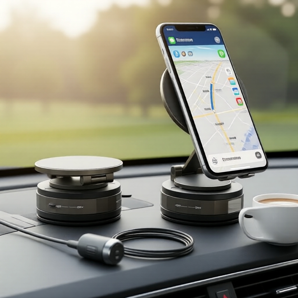 ตัวยึดรถ EYD VP05 หมุนได้ 360 องศา แม่เหล็ก พับเก็บได้