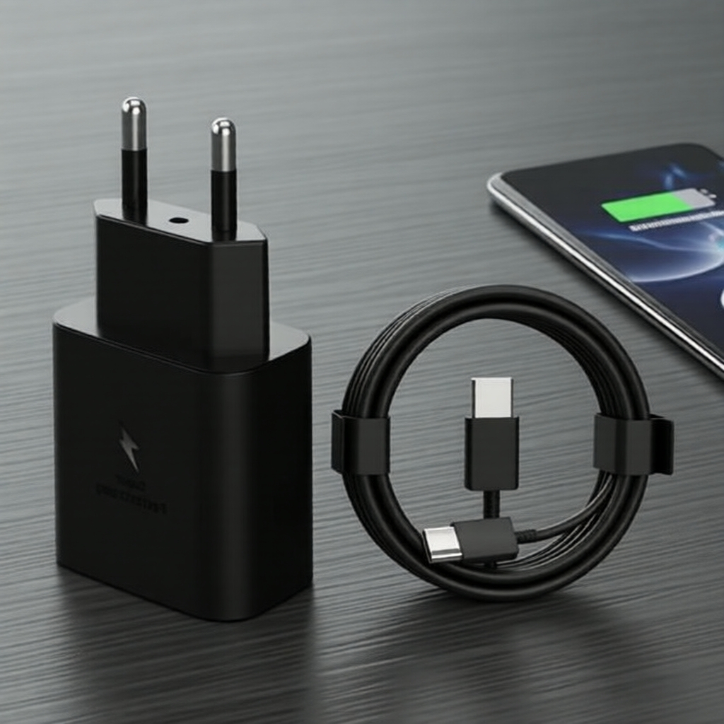 สายชาร์จเร็ว 25W PD USB-C สําหรับ Samsung S24 S25 S23 S22 Ultra Note 20 10 Plus