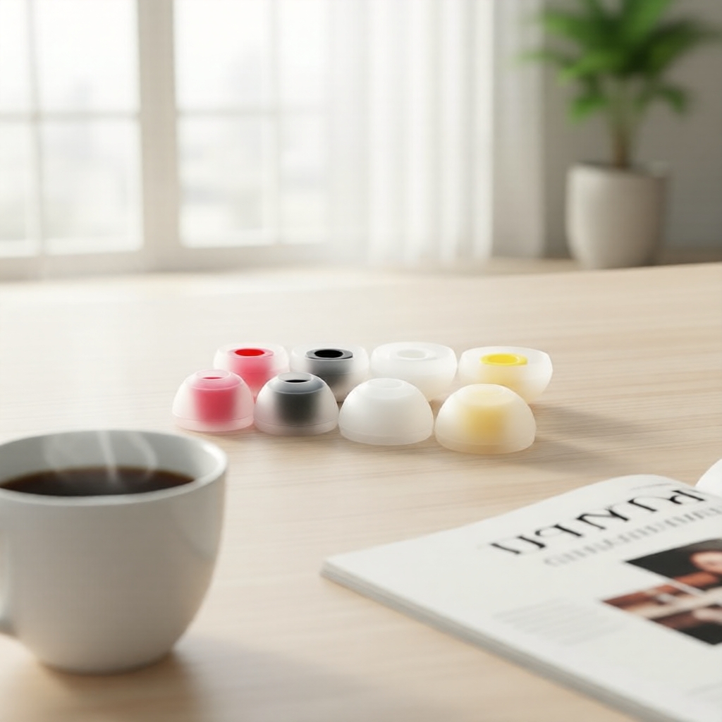 5 คู่ KBEAR 07 ซิลิโคนเอียร์ทิปส์ สําหรับหูฟังอินเอียร์ KZ ZS10 Pro / ZSN Pro X