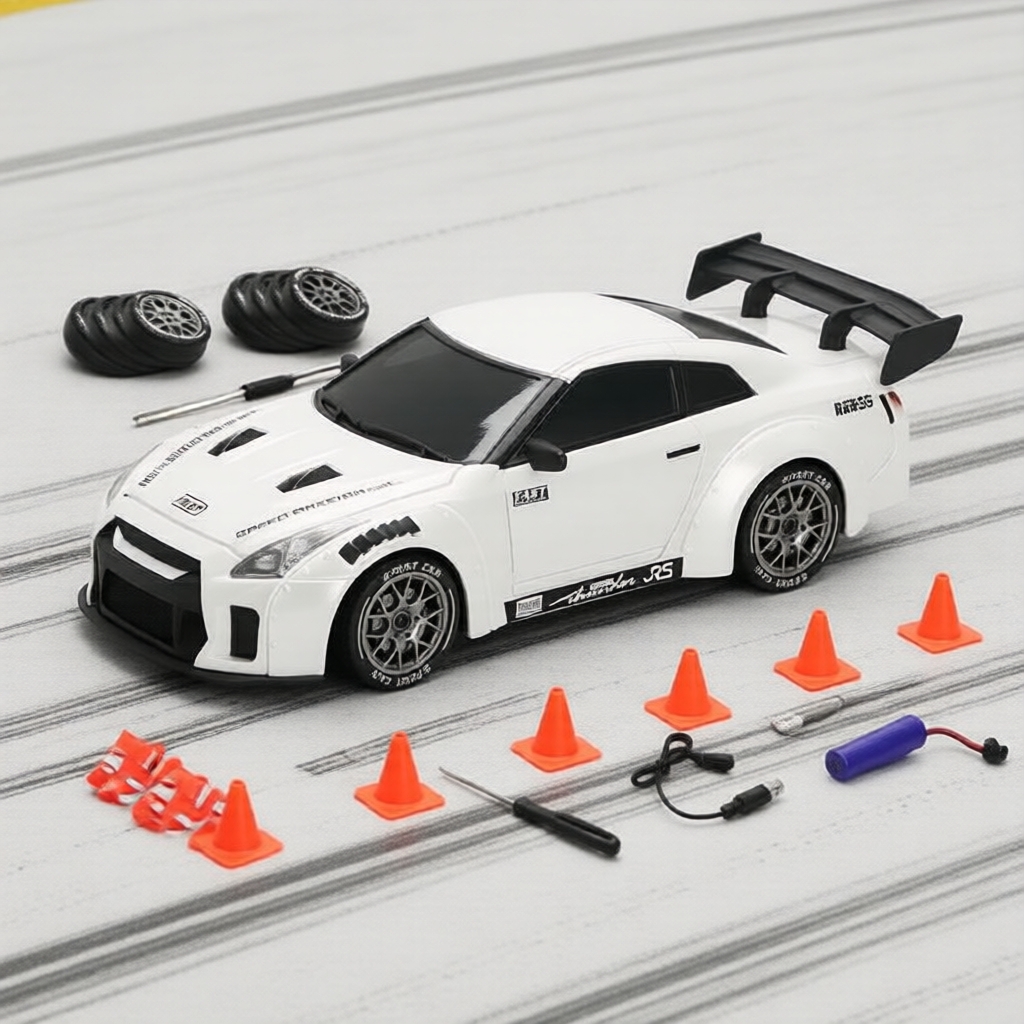 รถบังคับวิทยุไฟฟ้า 4WD รุ่น GTR, รถแข่งดริฟท์ความเร็วสูง, ทนทานต่อการชนและการตก