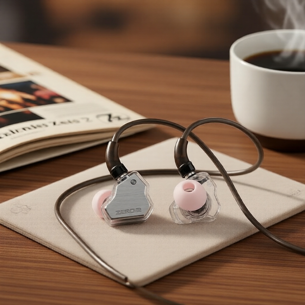 หูฟังอินเอียร์ 7Hz Zero 2/Zero X Crinacle ไดรเวอร์ไดนามิก 10 มม. แบบมีสาย พร้อมสาย OFC ไม่มีไมโครโฟน