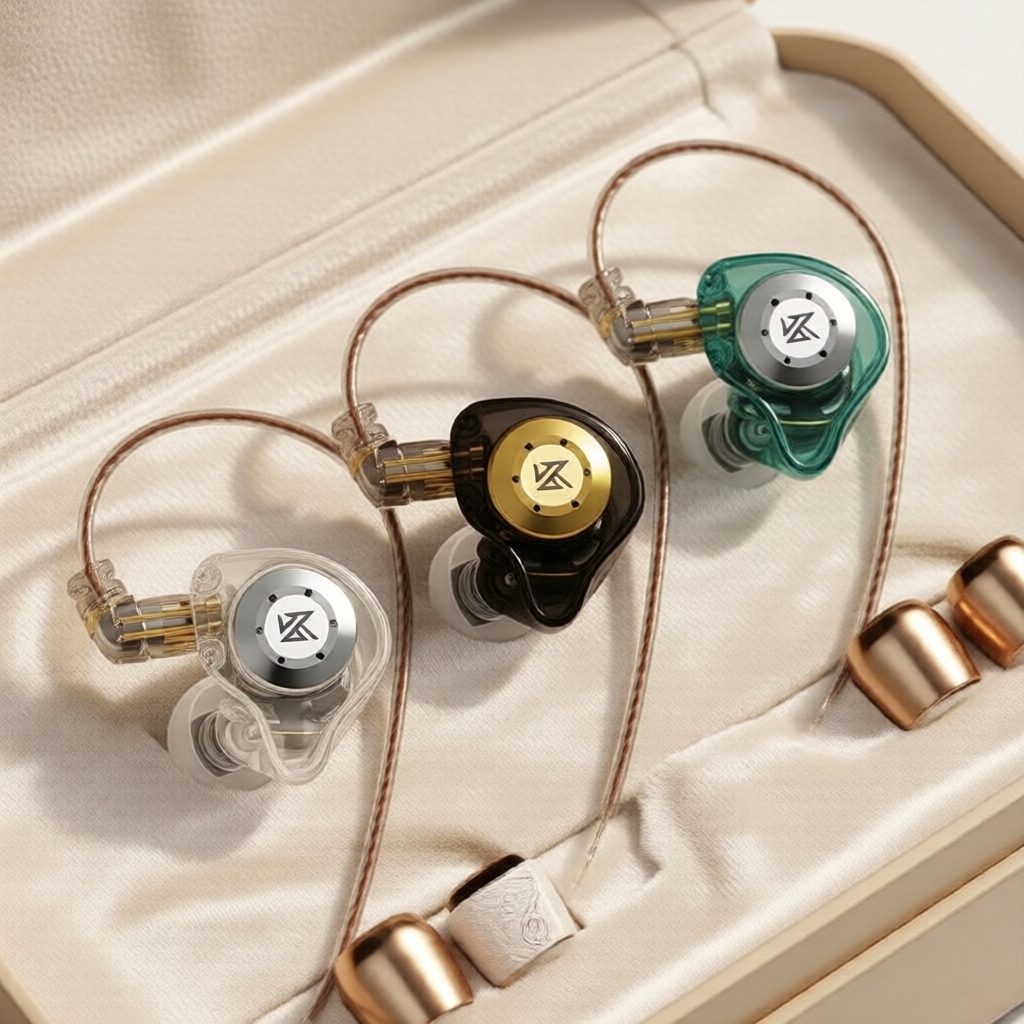 หูฟังอินเอียร์ KZ-EDX Pro เบส, ตัดเสียงรบกวนสําหรับกีฬา, หูฟัง HiFi