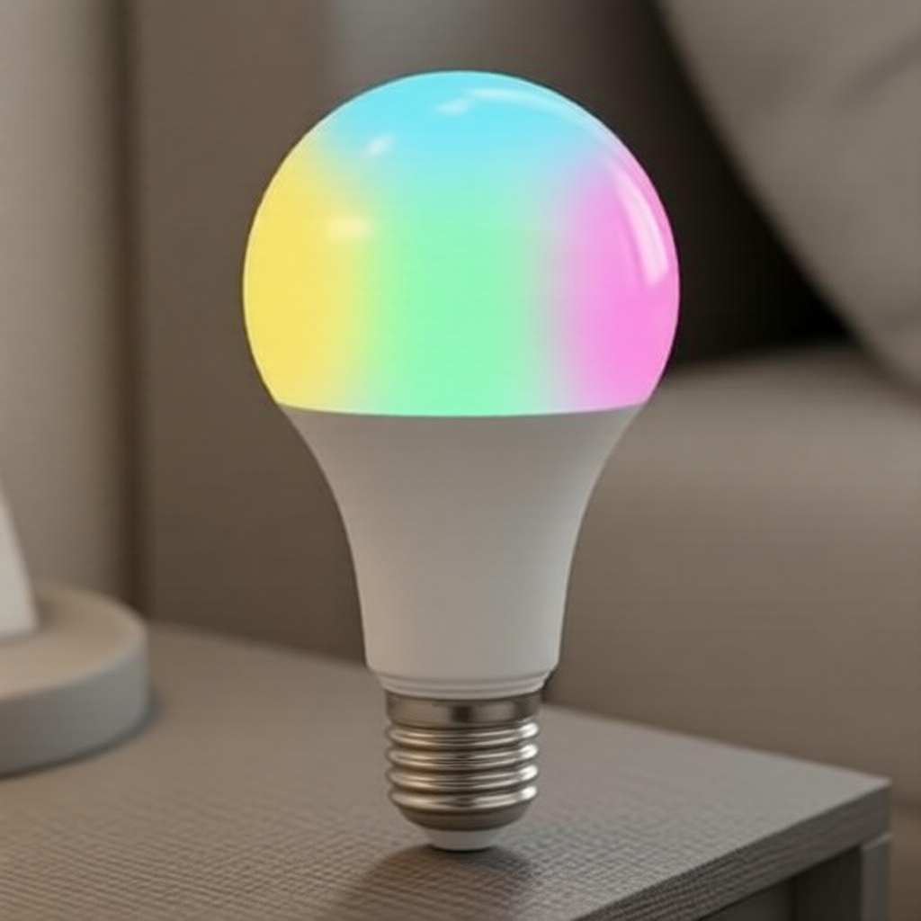 หลอดไฟ LED อัจฉริยะ E27 L530E เปลี่ยนสี RGB ควบคุมผ่าน WiFi