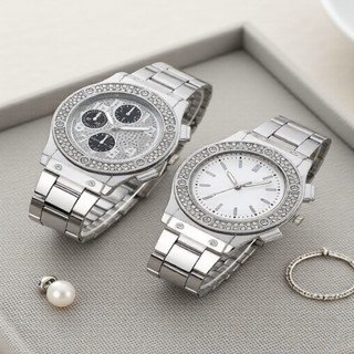 นาฬิกาควอตซ์ผู้หญิงสไตล์สดใหม่และชิค สวยงามประณีต ของขวัญวาเ…