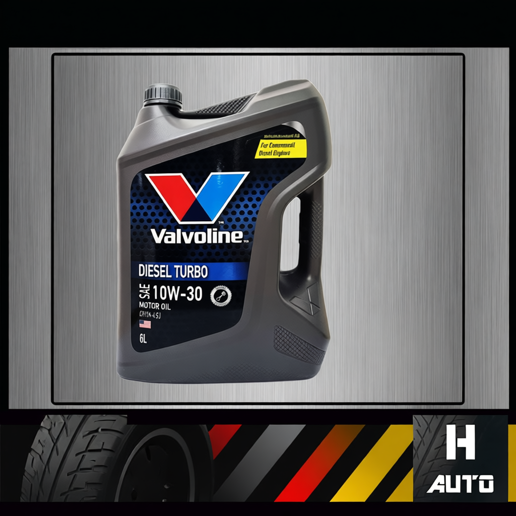 6 ลิตร น้ำมันเครื่องยนต์ดีเซล 10W-30 Valvoline (