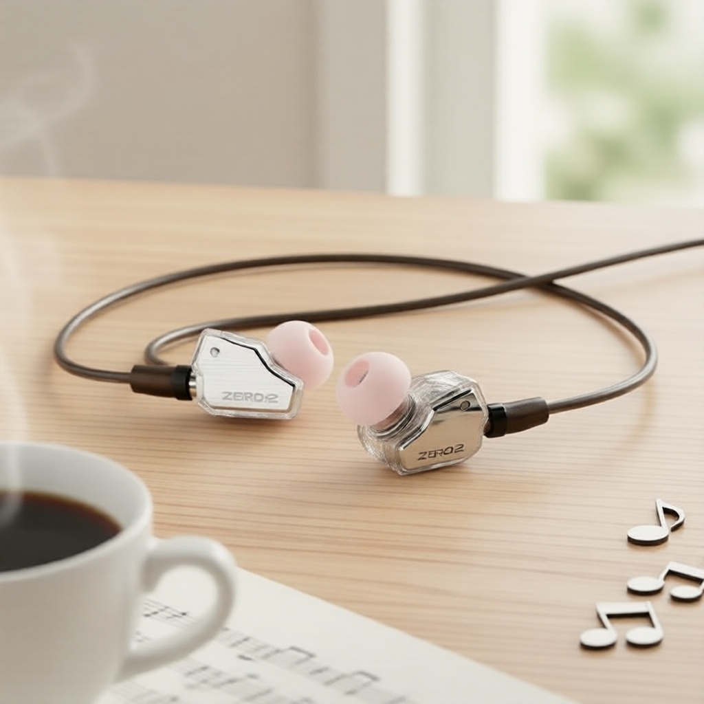 หูฟังอินเอียร์แบบมีสาย Zero 2 / Zero X Crinacle ไดรเวอร์ไดนามิก 10 มม. หูฟังเกมมิ่งพร้อมสาย OFC ไม่ม