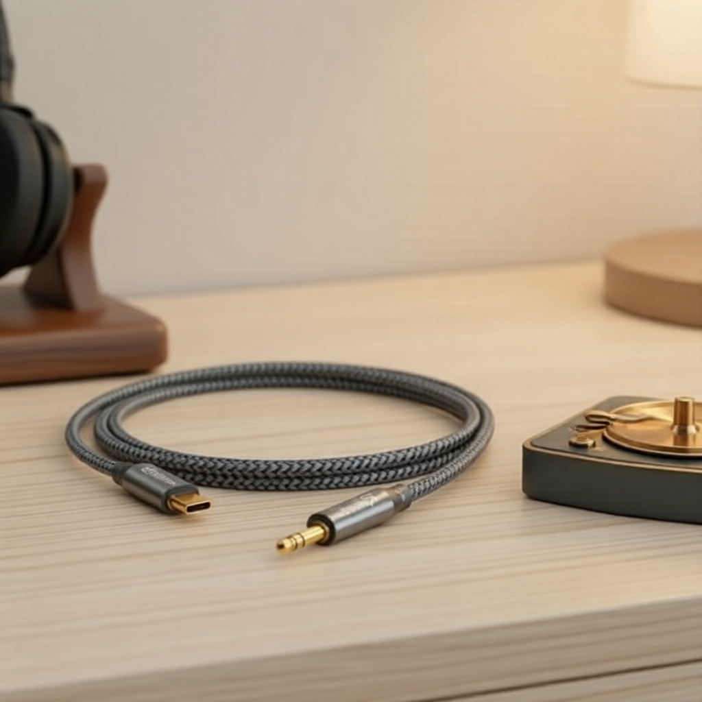 DAC เสริมสาย USB-C เป็น 3.5 มม. Aux สําหรับ iPhone 16 15 Pro Max ใช้ได้กับ Android เช่นกัน