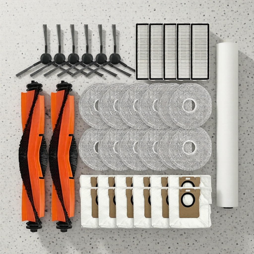 ชุดอะไหล่สําหรับหุ่นยนต์ดูดฝุ่น Xiaomi X20 Max D109GL