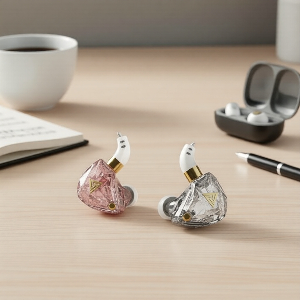 หูฟังเบสหนักมีสาย QKZ SK8 แบบเสียบหู มีไมค์ในตัว