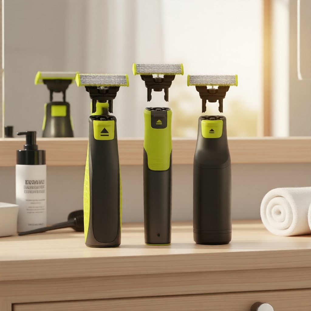 หัวโกน T-Blade ที่ใช้ได้กับ Philips OneBlade QP2520 QP2533 QP6520