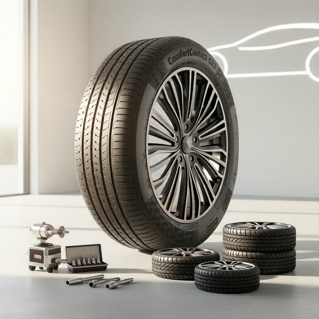ยาง Continental UltraContact UC6 ขนาด 215/55R18 สําหรับรถยนต์ซีดานและเอสยูวี
