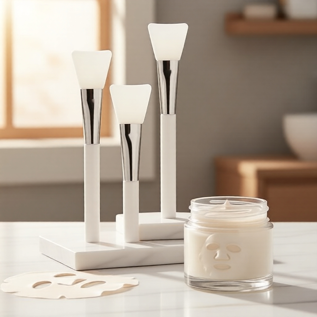 เครื่องนวดหน้าซิลิโคน Ming Xizhi สําหรับมาสก์และโคลน