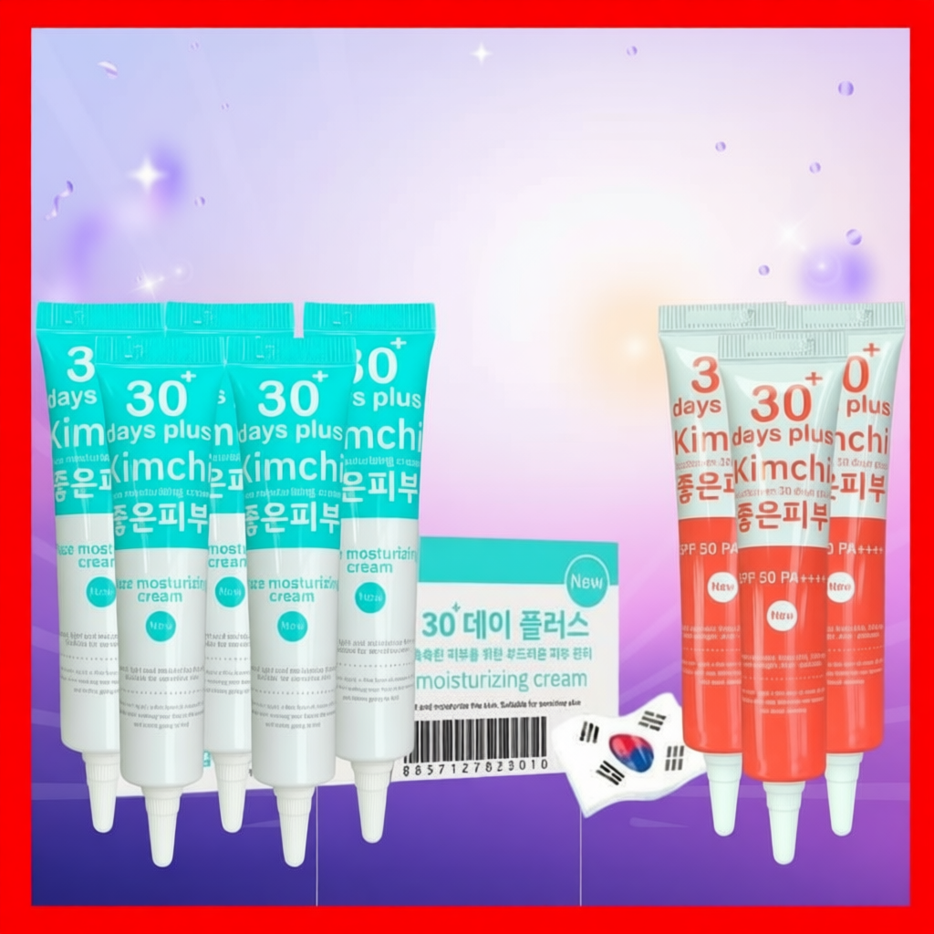 ชุด Kimchi Face Cream และกันแดด