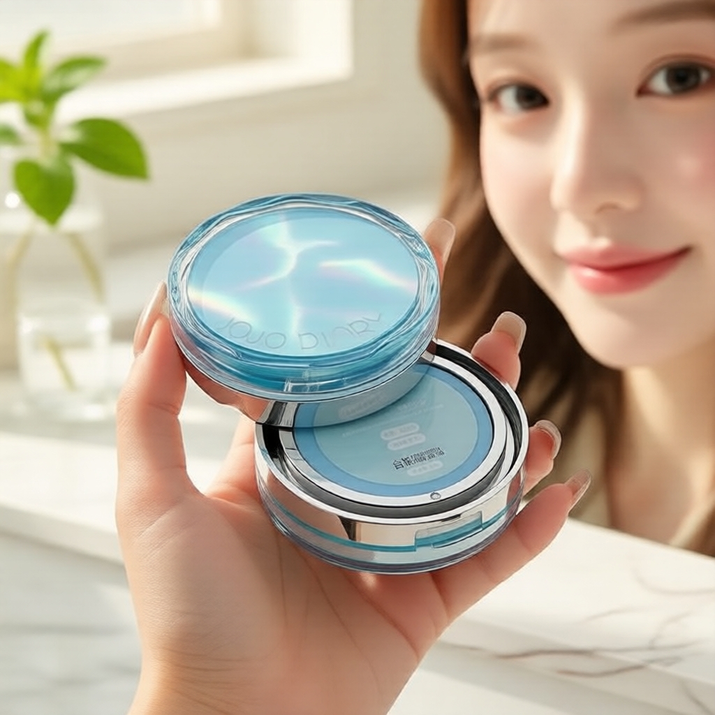 JOJO DIARY เบาะคุชชั่น冰川蓝 – บีบีครีมเนื้อซาตินชุ่มชื้น ปกปิดบางเบา ไม่ตกร่อง เนียนใสเป็นธรรมชาติ